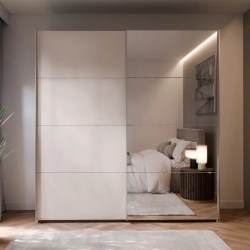 Szafa ubraniowa 200 cm Kolor Piaskowy